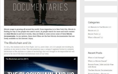 “The Blockchain and Us” Among the Best Bitcoin Documentaries, Reasons to Bitcoin, 7 April 2017